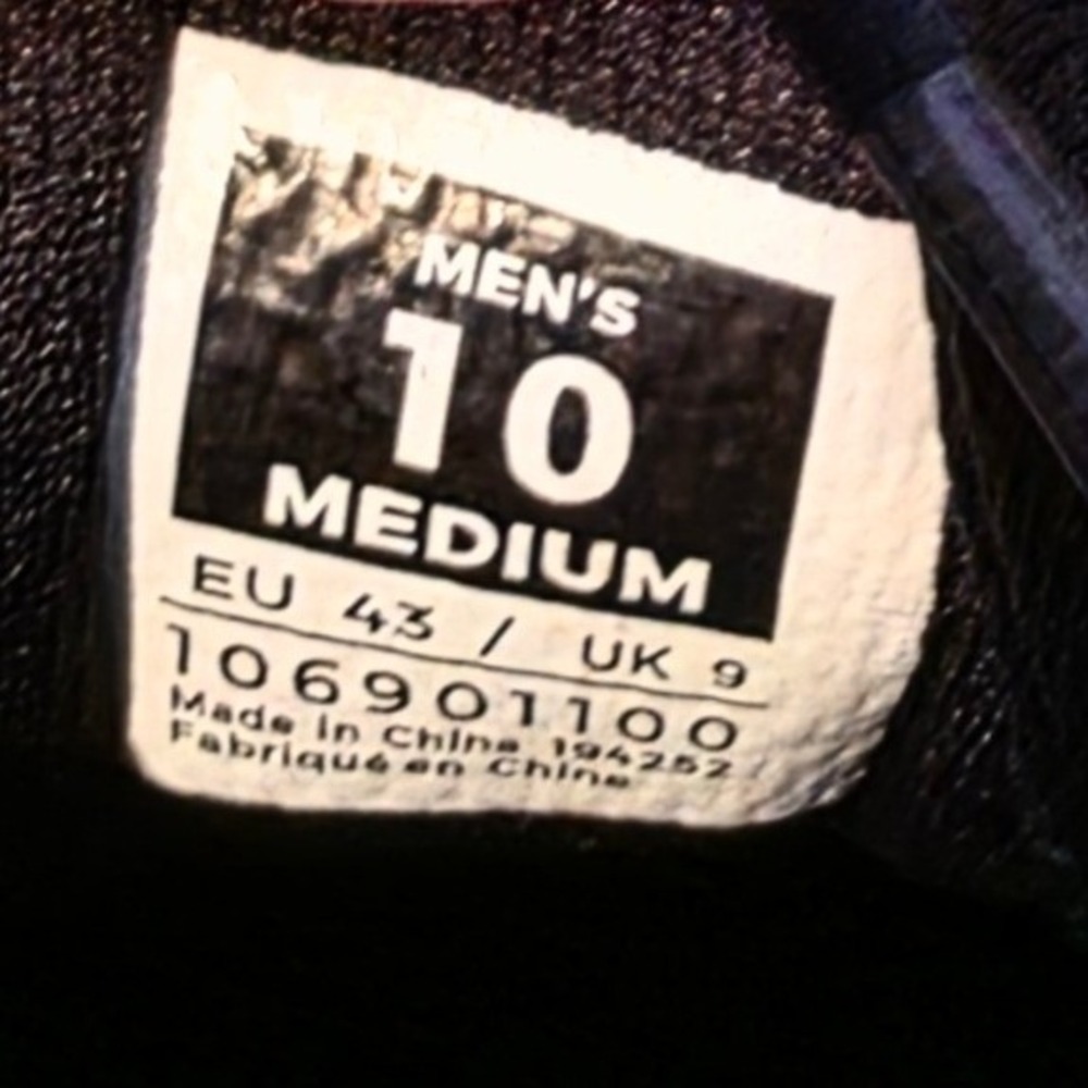 Kuru Mens Kinetic Work Sneakers Black Slip Resistant Water Resistant Size 10 - Picture 10 of 11